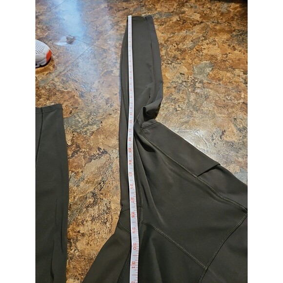 Lululemon Leggings‎ Womens 4 Green Speed Up Tight *Full-On Luxtreme 28" (L9) - Picture 7 of 8